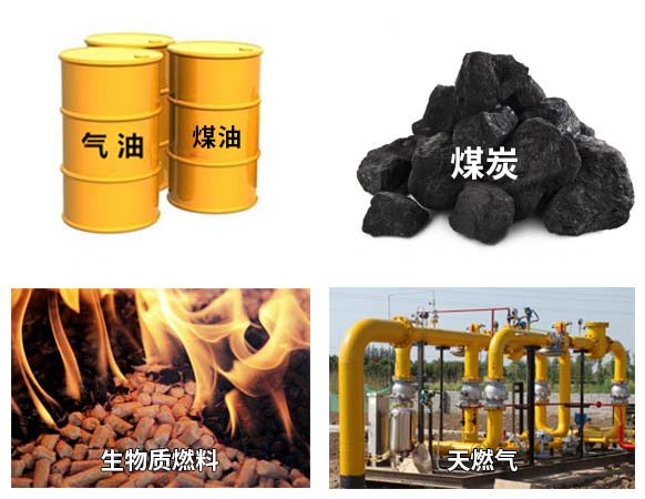常見的熱源可以分為固體燃料、液體燃料、氣體燃料等
